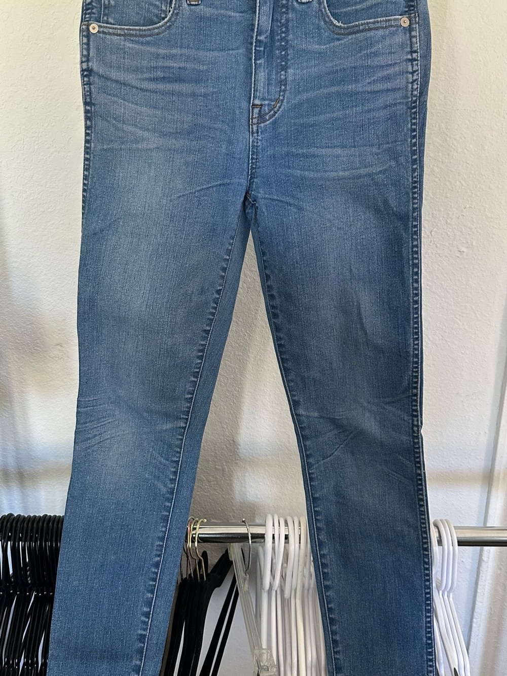 Madewell Women's Skinny Jeans — Medium Blue Wash
